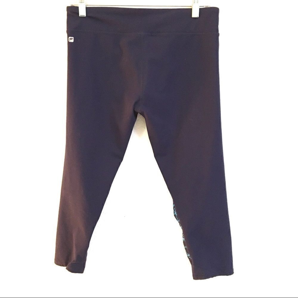 Fabletics patterned cropped leggings S - Picture 3 of 4